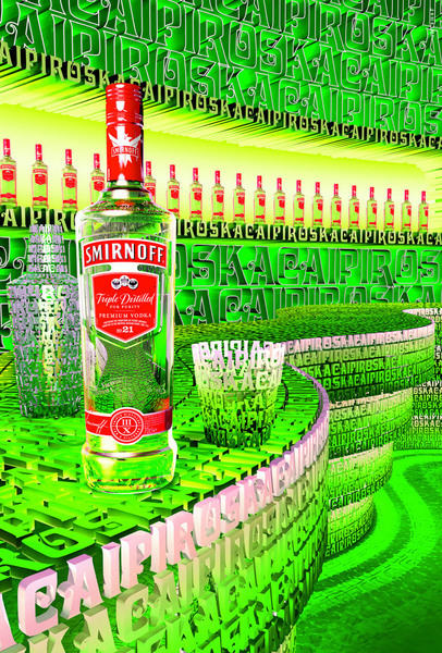 ��������� �������� Smirnoff Red Vodka